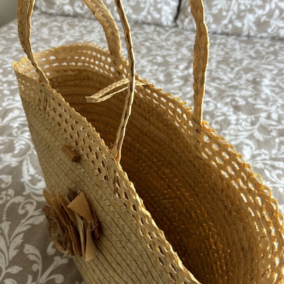🛍️ Straw beach bag 👜 - Picture 4 of 9